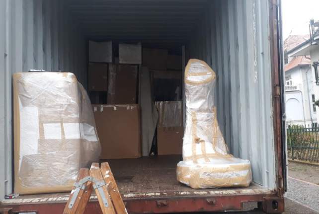 Stückgut-Paletten von Schwerin nach Burkina Faso transportieren